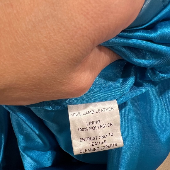 Iris & ink leather shirt bnwt - Picture 2 of 3